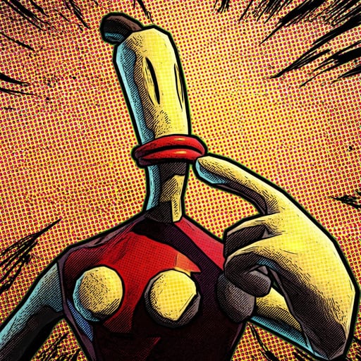 Oded Messer - comic-style portrait